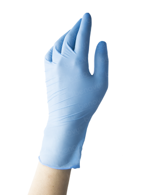 Перчатки медицинские нитриловые  смотровые нестерильные неопудренные одноразовые  (голубые), L, XL